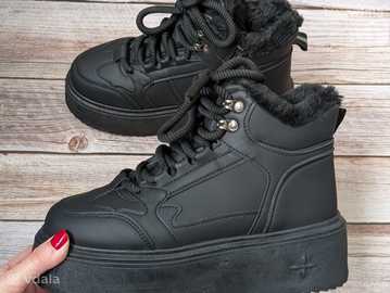 Зимові хайтопи жіночі черевики кросівки на платформі - VDALA.PRO