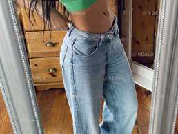 Джинсы женские baggy широкие Bershka - VDALA.PRO