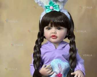 Кукла Реборн 3д 55см Reborn 3d винил силикон анатомическая лялька Кукла Реборн 3д 55см Reborn 3d винил силикон анатомическая лялька - VDALA.PRO