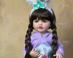 Кукла Реборн 3д 55см Reborn 3d винил силикон анатомическая лялька - VDALA.PRO