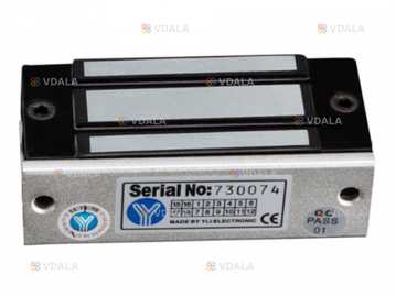 Замок електромагнітний Yli Electronic YM-60N - VDALA.PRO