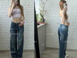 Жіночі Джинси багги. Жіночі широкі джинси баггі - VDALA.PRO