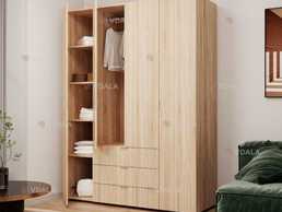 Шкаф для одежды Геллар 2 сонома. Разные размеры. Шафа. - VDALA.PRO