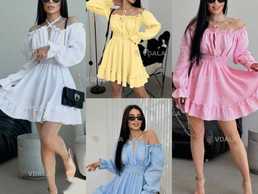 В наличии! Стильное женское летнее платье + Подарок - VDALA.PRO