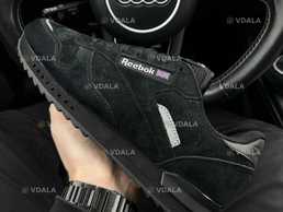 Чоловічі кросівки рібок Reebok Classic M All Black [41,42,43,44,45,46] - VDALA.PRO
