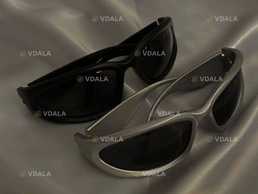 Стильные Y2K очки - чёрные и серые, унисекс, тренд! - VDALA.PRO