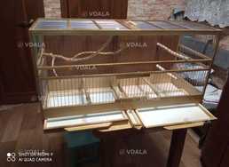 Просторная клетка для птиц (пролётка) - VDALA.PRO