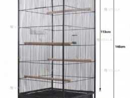 Велика клітка для папуг екзотичних птахів клетка для попугая та птиц - VDALA.PRO