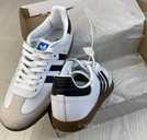 Кросівки Adidas Samba white&black/адідас самба/кросівки адідас - VDALA.PRO - 3