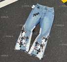 Штани Gallery Dept x Chrome Hearts Flared Jeans фларед джинси opium - VDALA.PRO - 3