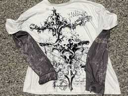 Лонгслив з подвійним рукавом opium, sk8, afliction - VDALA.PRO