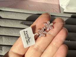 Сережки золотий гербарій, дуже стильні, позолота проби аle met. - VDALA.PRO