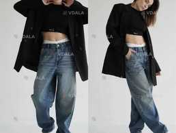 Женские джинсы Baggi баги/Джинсы skater скейтер - VDALA.PRO