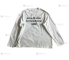 Білий лонгслів «Acne studios» archieve opium acne studios - VDALA.PRO