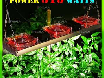 210/315W RED 660nm UV 3500 фитолампа лампа фито гроубокс Quantum Board - VDALA.PRO
