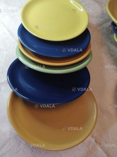 Керамические тарелки турецкие saba 24 cm - VDALA.PRO