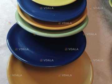 Керамические тарелки турецкие saba 24 cm - VDALA.PRO