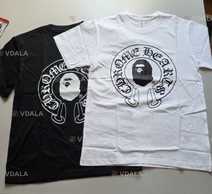 Футболка BABY x Chrome Hearts / бейп х хром хартс - VDALA.PRO