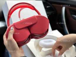 Беспроводные Наушники Премиум Качества АирПодс Макс Красние - VDALA.PRO
