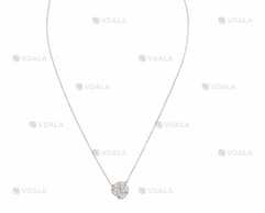 Кольє з білого золота та діамантами Sova - VDALA.PRO