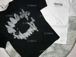 Футболка Trapstar teeth bite зуби трепстар тішка оверсайз drill y2k - VDALA.PRO