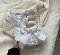 Милая сумка с бантиком. y2k. Два цвета в наличии - VDALA.PRO