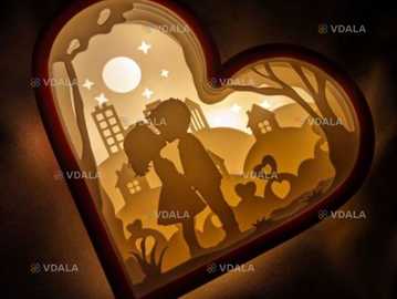 Романтичний світильник «Світло твого серця» - VDALA.PRO