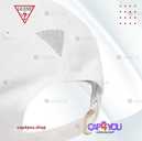 Guess кепка - бейсболка орігінальна, біла - VDALA.PRO - 4