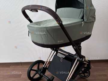 Комплект Коляска 2 в 1 Cybex Priam 4.0 Lux Rose Gold - VDALA.PRO