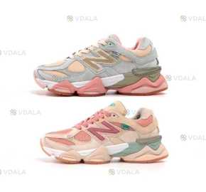 Женские замшевые кроссовки New Balance 9060 нью беленс рефлективні - VDALA.PRO