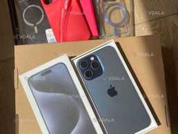 iPhone 15 Pro Max 256 GB Blue Titanium ідеальний стан, на гарантії - VDALA.PRO