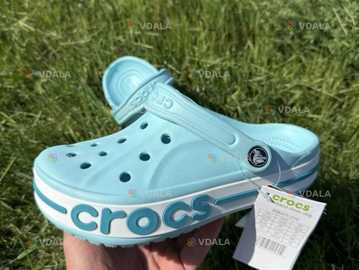 Купить Crocs Crocband bayaband Женские кроксы, крокси, голубі баябенд - VDALA.PRO