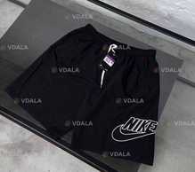 ! новинка !! Мужские нейлоновые шорты найк nike big logo - VDALA.PRO