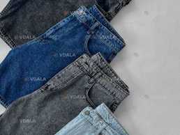 Джинсові чоловічі шорти мом / Мужские джинсовые шорты 4 кольори - VDALA.PRO