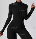 Комбінезон спортивний Alo Yoga Long Sleeve Jumpsuit Black a6652-BK - VDALA.PRO - 3