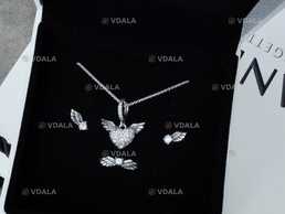 Пандора Крила Янгола сережки підвіска каблучка сердечко Pandora Пандора Крила Янгола сережки підвіска каблучка сердечко Pandora - VDALA.PRO